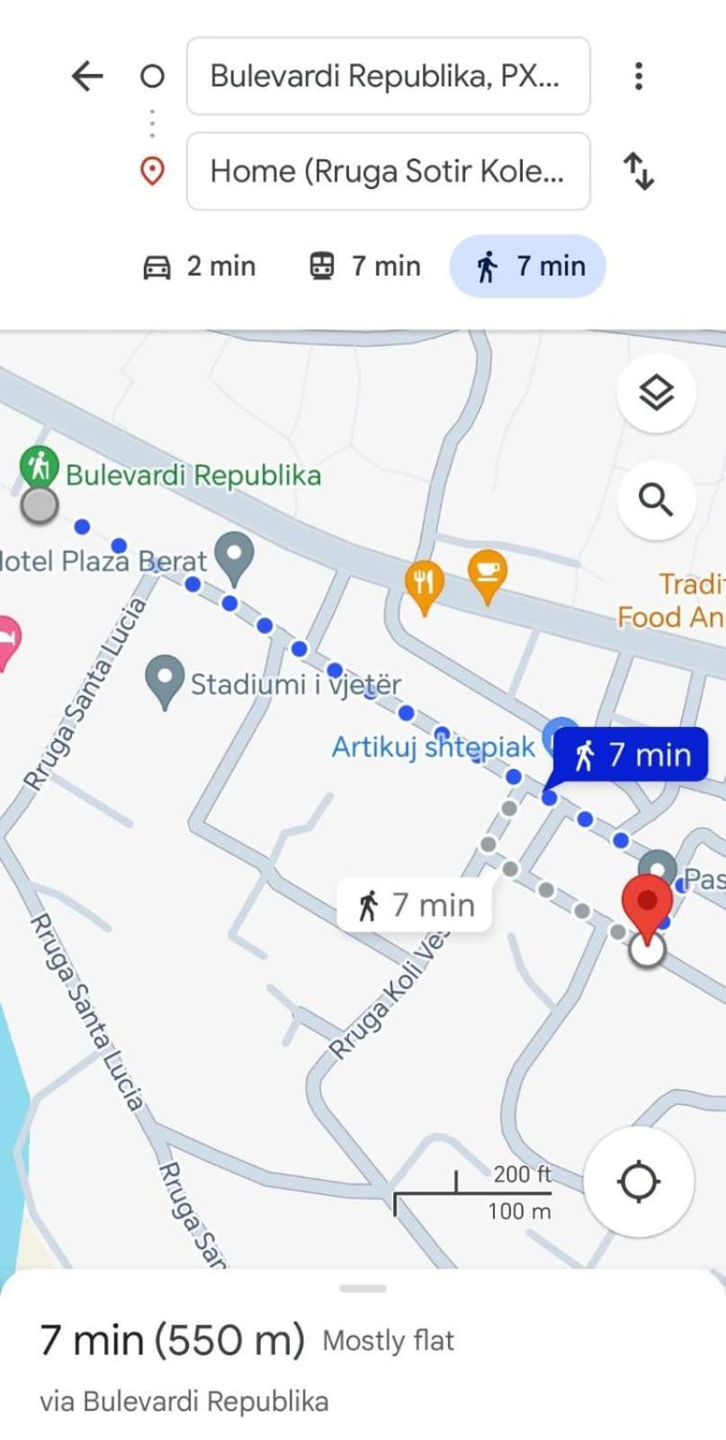 Vangert Apartment Берат Екстер'єр фото